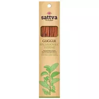 Smilkalų lazdelės Guggul, Sattva Ayurveda, 15 vnt.