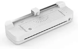 Hewlett Packard (HP) Laminatorius - HP ONELAM COMBO A3, 400 mm/min, integruotas pjaustytuvas, 15 maišelių, Balta