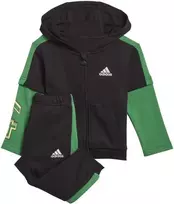 Adidas Sportinis Kostiumas Vaikams I Bold 49 Set Juodas Žalias GM8945