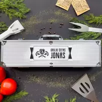 Barbekiu rinkinys "Grilio šefas Jonas"