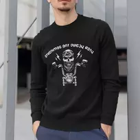 Džemperis "Gyvenimas ant ratų" (be kapišono)