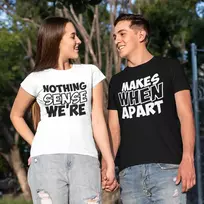 Marškinėlių komplektas "Nothing makes sense"