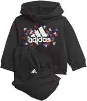 Adidas Sportinis Kostiumas Vaikams I Bos Gra Jog Juodas GT9502