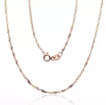 Sidabrinė grandinėlė Bizantine 2.1 mm - 55 - 2.1 mm. - 13.2 g.