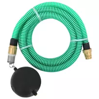 Siurbimo žarna su žalvarinėmis jungtimis, žalia, 1,1", 4m, PVC