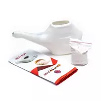 Yogi Amp Yogini Plastikinis indas nosies valymui-plovimui Neti Pot, 150ml