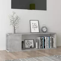 TV staliukas Televizoriaus spintelė, betono, 100x24x32cm, apdirbta mediena
