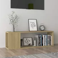 TV staliukas Televizoriaus spintelė, ąžuolo, 100x24x32cm, apdirbta mediena