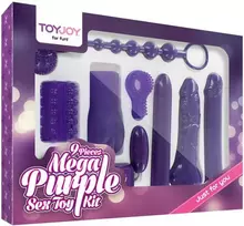 Toy Joy Mega Purple Erotinių žaislų rinkinys
