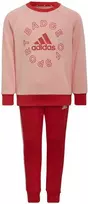 Adidas Sportinis Kostiumas Mergaitėms Lk Logo Jog Set Raudona Rožinė H65799