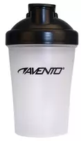 Schreuders Sport Gertuvė AVENTO Shaker 21WE 400ml Transparent/Juodas