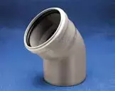 Vidaus kanalizacijos alkūnė Wavin Optima, d110, 45°