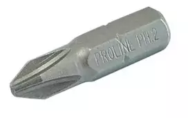 Skrūvgriežio antgaliai Proline 1/4Ph2x25Mm 25 vnt.