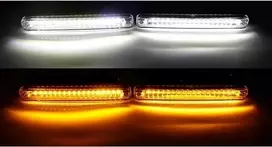 M-TECH LED Dienos žibintai su posūkio funkcija SN1039T