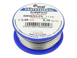 9678# Lydmetalis su fliusu CYNEL LC60-FSW26 2.50mm 100g