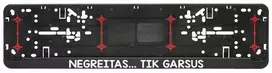 Automobilio numerių rėmelis "Negreitas"