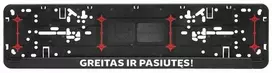 Automobilio numerių rėmelis "Greitas ir pasiutęs"