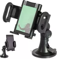 Automobilinis telefono laikiklis su reguliuojamomis rankomis