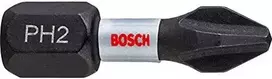 Bosch Suktuvo antgaliai PH2 2 vnt./ Impact, L=25mm