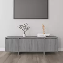 TV staliukas Televizoriaus spintelė, pilka ąžuolo, 120x30x40,5cm, MDP