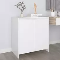 Šoninė spintelė, baltos spalvos, 70x41x75 cm, apdirbta mediena