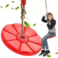 Bikuvalt Vaikiškos sodo sūpynės su sėdynės virve, 27 cm, raudona