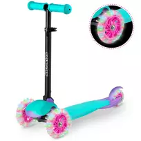 „Ricokids Loco“ triratis paspirtukas – turkio spalvos rožinis