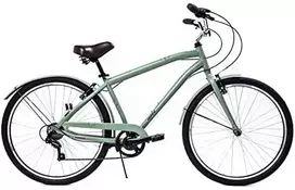 Huffy Sienna 27.5" Vintage dviratis, Shimano 7-speed index, Žalias