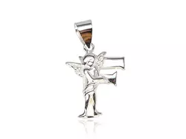 Sidabrinis Pakabukas - Vardo Raidė. Metalas: Sidabras. Praba: 925°. - 3.9 g. - 28 mm.