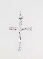 Sidabrinis pakabukas kryželis. Metalas: Sidabras. Praba: 925° - 2.6 g. - 39 mm.