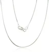 Sidabrinė grandinėlė Snake 1.1 mm - 5.3 g. - 47 - 1.1 mm.
