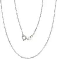 Sidabrinė grandinėlė Anchor 1 mm , briaunų apdirbimas deimantu - 2.3 g. - 1 mm. - 55