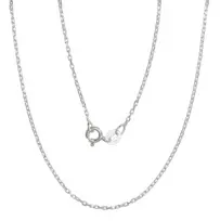 Sidabrinė grandinėlė Anchor 1 mm , briaunų apdirbimas deimantu - 1.7 g. - 1 mm. - 40