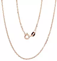 Sidabrinė grandinėlė Anchor 1.2 mm , briaunų apdirbimas deimantu - 45 - 1.2 mm. - 2.8 g.