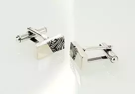 Sidabrinis sąsagos - 16 mm. - 8.2 g.