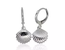 Sidabriniai auskarai anglišku užsegimu, Metalas: Sidabras, Praba: 925°, - 3.2 g. - 25 mm.