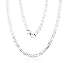 Sidabrinė grandinėlė Rombo 2,8 mm , briaunų apdirbimas deimantu - 8.9 g. - 2,8 mm. - 70
