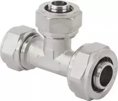 Hydroland PEX.TR.20X16X20 TEE Raudonas 20X16X20 PEX SREWED // PX-R.TR.20X16X20