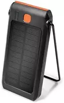 „Logilink“ saulės energija varoma išorinė baterija, 10000 mAh, žibintuvėlis, 2x USB-A QC ir 1x USB-C PD | PA0273
