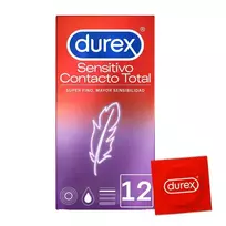 Durex Sensitive prezervatyvai, 12 vnt.
