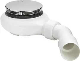 Viega sifonas Tempoplex dušo padėklo sifonas su 90mm chromo dangteliu (634100)