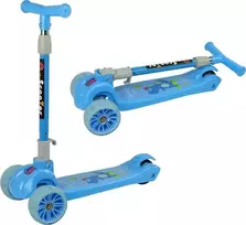 Lean Toys Triratis paspirtukas Crocodile, šviesos efektai