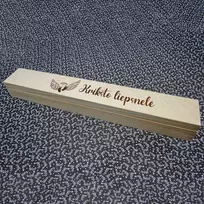 Krikšto žvakės dėžutė "Krikšto liepsnelė"