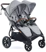 Valco Baby Snap Duo Trend SPORT dvivietis vežimėlis | Grey Marle