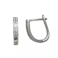 Sidabriniai auskarai anglišku užsegimu, Metalas: Sidabras, Praba: 925°, - 16 - 2,93