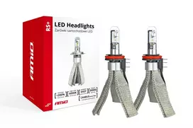LED žibintų lemputės RS+ Series H15 50W AMIO-01080