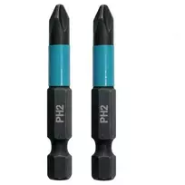 Makita Sukimo antgalis PH2 50MM IMPACT Juodas 2 vnt. komplektas B-63725