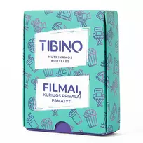 Nutrinamų kortelių rinkinys TIBINO "Filmai, kuriuos privalai pamatyti"