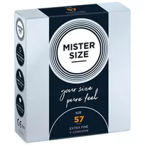 Mister Size 57mm pakuotė po 3 vnt
