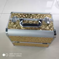 Aptel Kosmetikos priemonių lagaminas Professional Style XL Gold